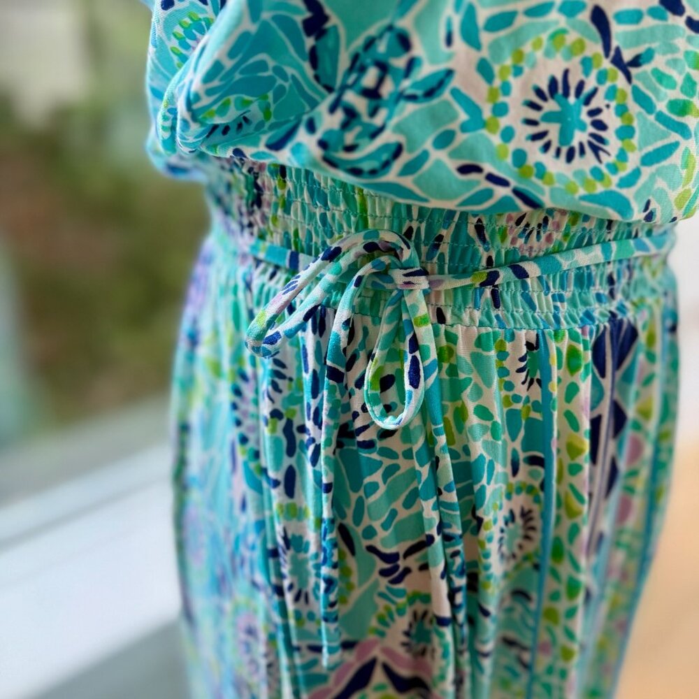 LILLY PULITZER MAXI DRESS, XXS - Picture 5 of 7